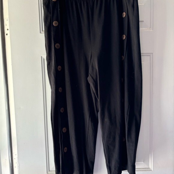 Soft Surroundings Black Elastic Waist Pants in 2X - Picture 5 of 6